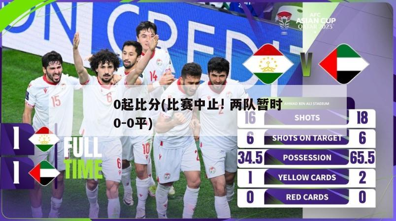 0起比分(比赛中止! 两队暂时0-0平)