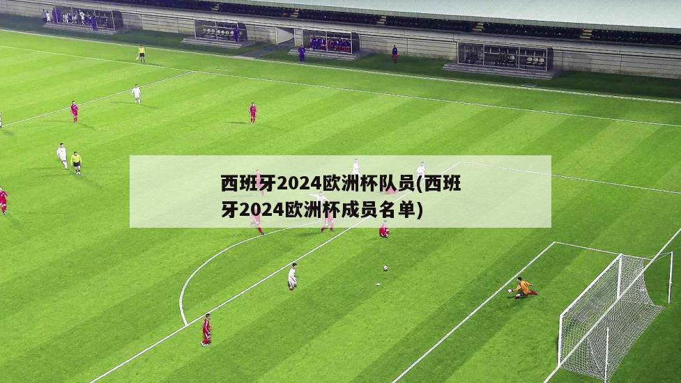 西班牙2024欧洲杯队员(西班牙2024欧洲杯成员名单)